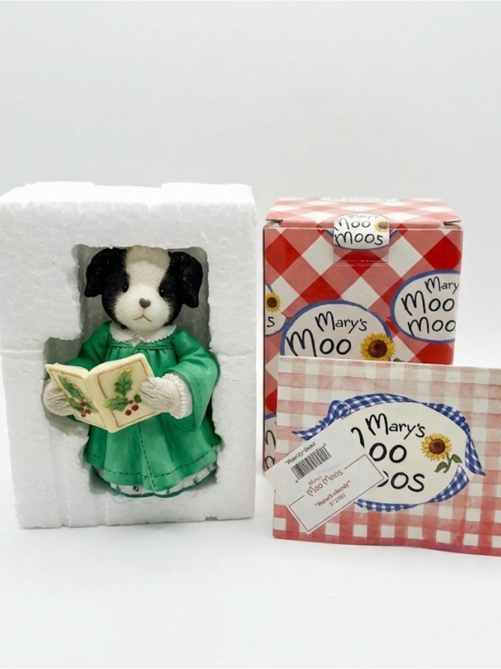 Green Dog Figurine Collectible